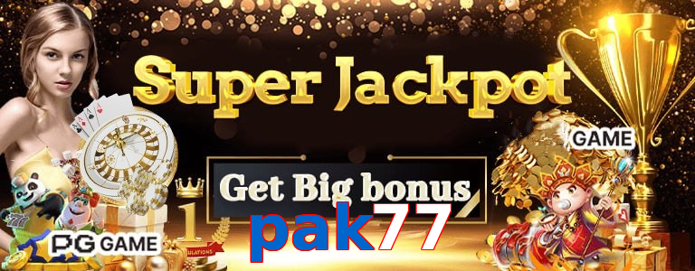 Pak77 promo banner